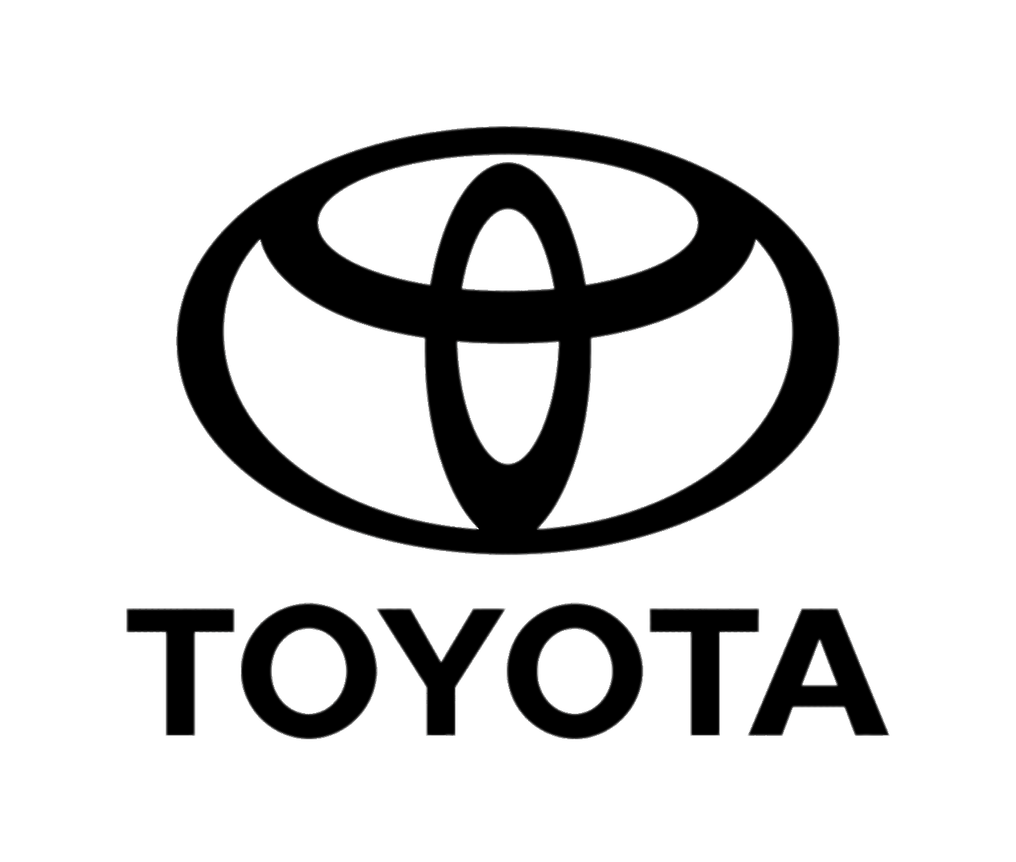 Toyota Black Logo Transparent Png Stickpng